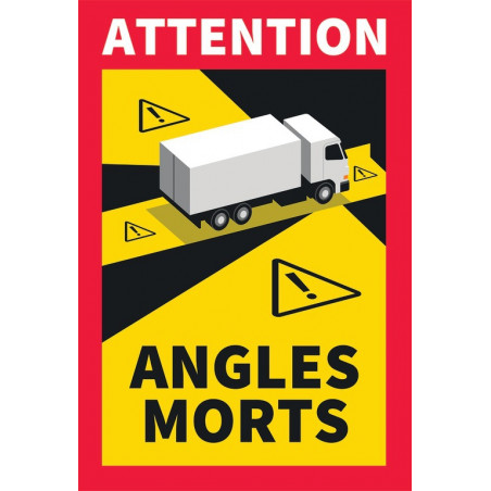 ANGLES MORTS BUS 250X170MM ADHESIF (SACHET 10 PIECES)