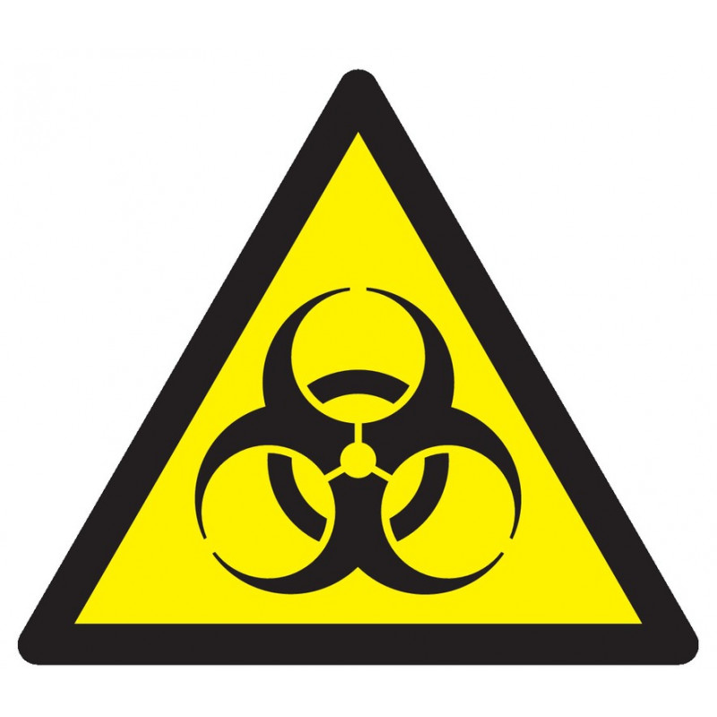 DANGER, RISQUE BIOLOGIQUE 300x300x300mm