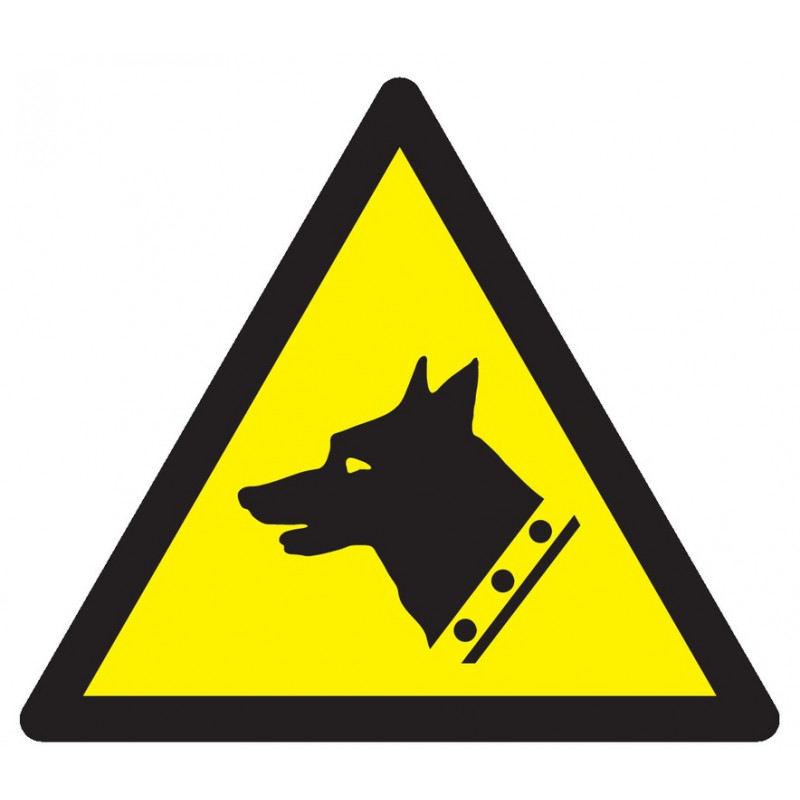 DANGER, CHIEN DE GARDE 300x300x300mm DANGER, CHIEN DE GARDE 300x300x300mm