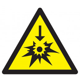 DANGER SODIUM OU POTASSIUM 300x300x300mm