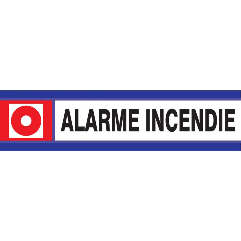 ALARME INCENDIE D-SIGN 180x45mm ALARME INCENDIE D-SIGN 180x45mm