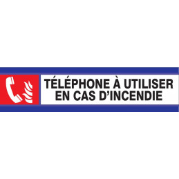 TELEPHONE D'INCENDIE D-SIGN 180X45mm