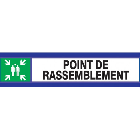 POINT DE RASSEMBLEMENT D-SIGN 180x45mm