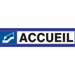 ACCUEIL D-SIGN 180x45mm