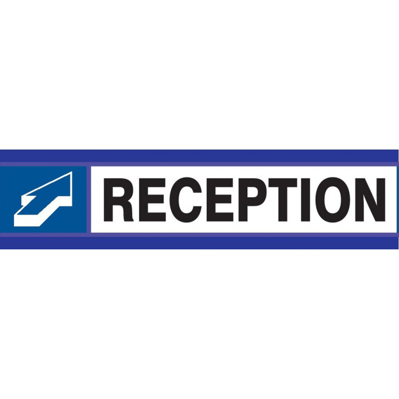 RECEPTION D-SIGN 180x45mm RECEPTION D-SIGN 180x45mm
