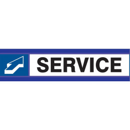 SERVICE D-SIGN 180x45mm