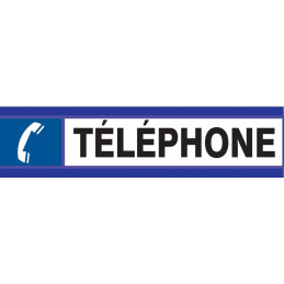 TELEPHONE D-SIGN 180x45mm