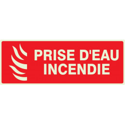 PRISE D'EAU INCENDIE LUMINESCENT 330x200mm