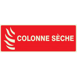 COLONNE SECHE LUMINESCENT 330x200mm