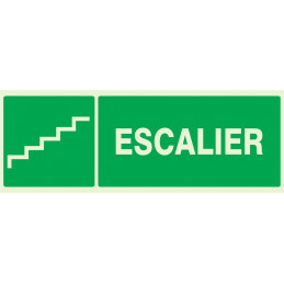ESCALIER LUMINESCENT 330x75mm