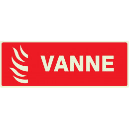 VANNE LUMINESCENT 330x120mm