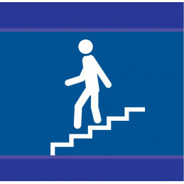 ESCALIER EN DESCENTE D-SIGN 100x100mm