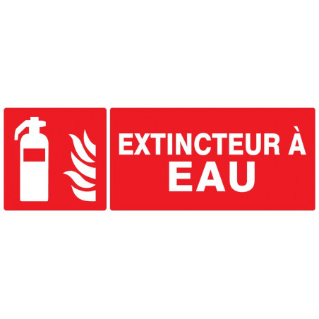 EXTINCTEUR A EAU 200x52mm