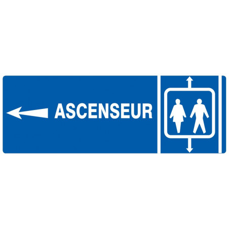 ASCENSEUR FLECHE A GAUCHE 200x52mm