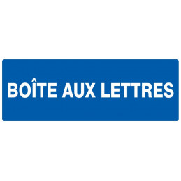 BOITE AUX LETTRES 200x52mm