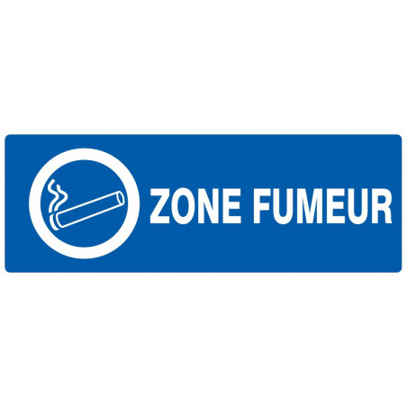 ZONE FUMEUR 200x52mm