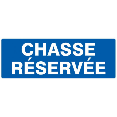 CHASSE RESERVEE 200x52mm