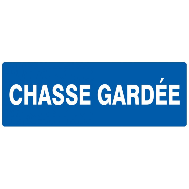 CHASSE GARDEE 330x200mm