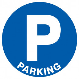 PARKING (toutes lettres) D.300mm