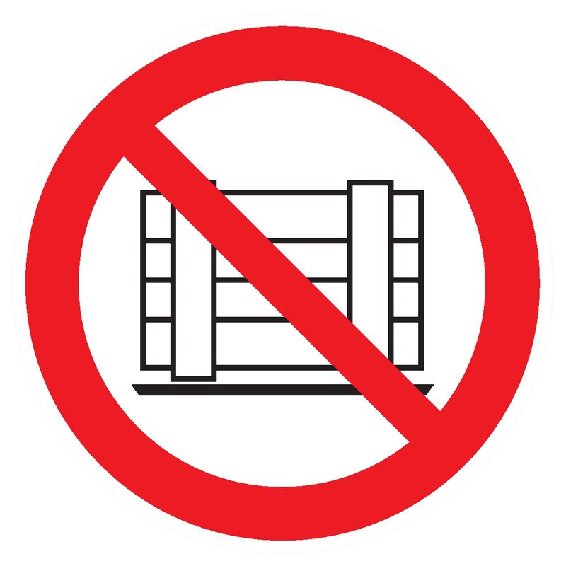 NE PAS OBSTRUER D.80mm