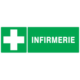 INFIRMERIE 330x75mm