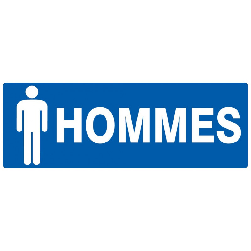 TOILETTES HOmmES 330x75mm