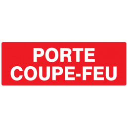 PORTE COUPE-FEU 330x120mm