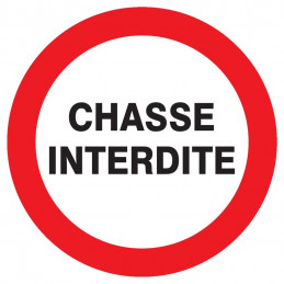 CHASSE INTERDITE D.180mm