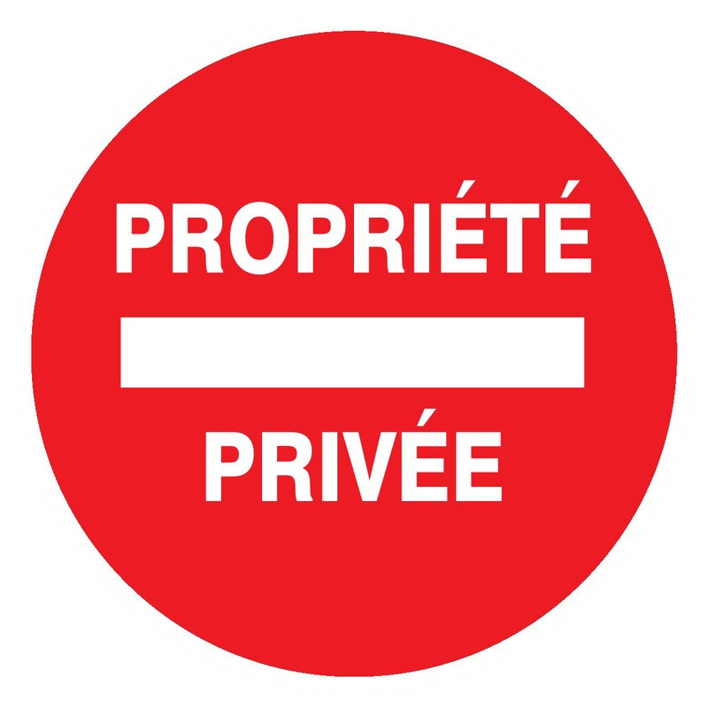 PROPRIETE PRIVEE D.180mm