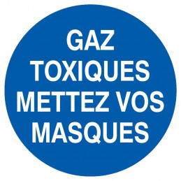 GAZ TOXIQUES, METTEZ VOS MASQUES D.180mm