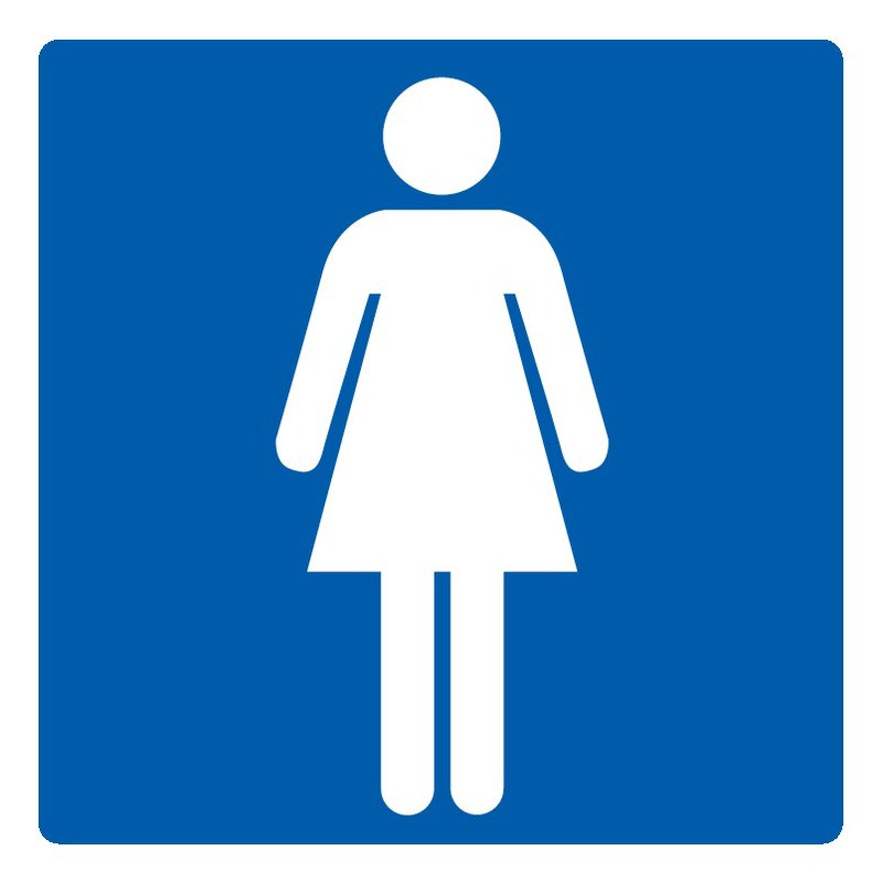 TOILETTES DAMES 200X200mm TOILETTES DAMES 200X200mm