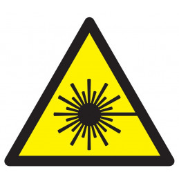 DANGER, RAYONNEMENT LASER 300x300x300mm