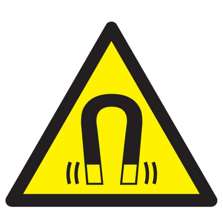 DANGER, CHAMP MAGNETIQUE 300x300x300mm