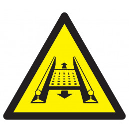 DANGER INSTALLATION MOBILE 300x300x300mm