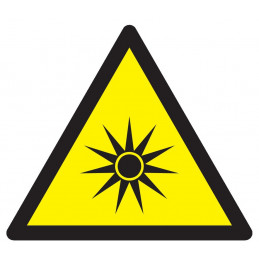 DANGER, RAYONNEMENT OPTIQUE 300x300x300mm