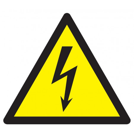 DANGER, ELECTRICITE 100X100X100mm