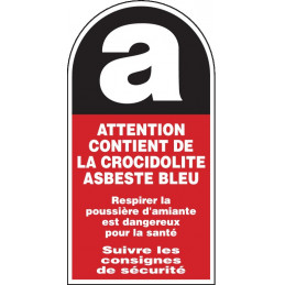 ATTENTION CONTIENT DE LA CROCIDOLITE 27x52mm (50 uni.)