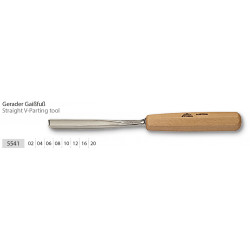 Couteau à sculpteur,long,poli,forme 41 - 2 mm