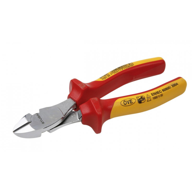 Pince coup.de côte, chromée, PVC tend. - 160 mm Pince coup.de côte, chromée, PVC tend. - 160 mm