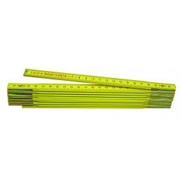 DOUBLE METRE PLIANT BOIS 10 BRINS