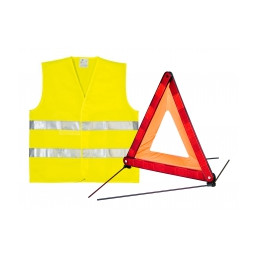 Les kits de signalisation (gilet, triangle, sac) - Tamô
