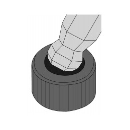 CLES MULTICOULEURS 6 PANS A ROTULE