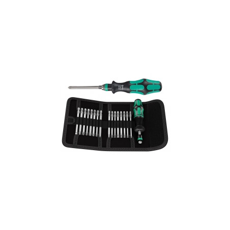 TOURNEVIS PORTE-EMBOUTS KRAFTFORM + 16 EMBOUTS LONGS