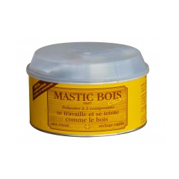 MASTIC POLYESTER A BOIS