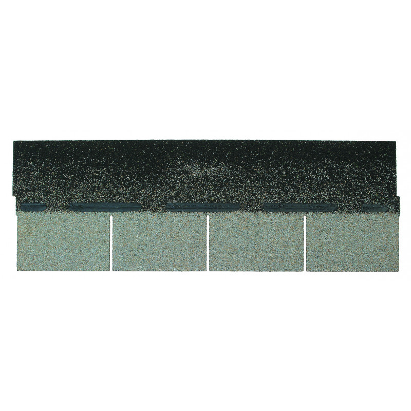 Bardeau bitumineux - SOPRATUILE® Gris Lichen - Paquet de 3,05 m²