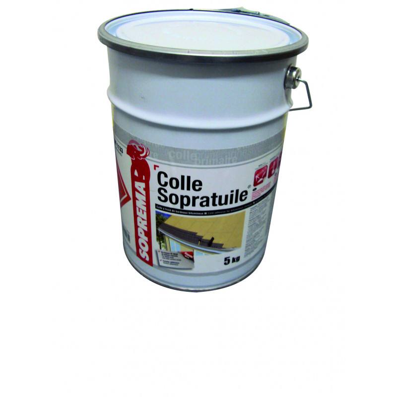 Colle pour bardeaux bitumineux - COLLE SOPRATUILE Seau de 5kg