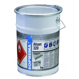 Résine pour l'étanchéité d'ouvrages non circulables - ALSAN® 320 RAL9010  - 5kg