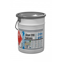 Résine PU pour imperméabilisation de balcons - ALSAN® 200 BALCONS RAL1001  - 5kg