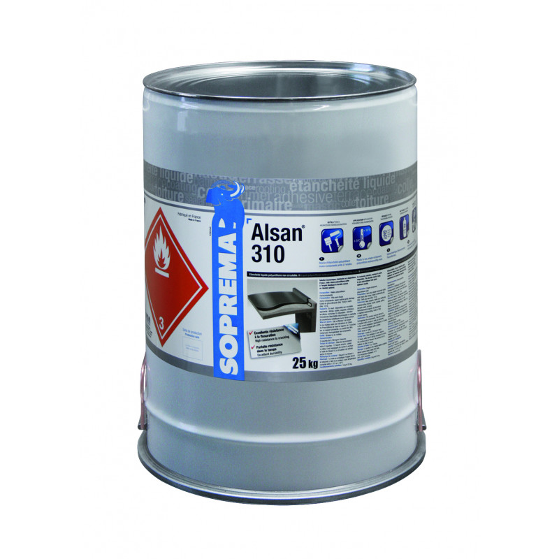 Résine PU pour l'étanchéité liquide non circulables - ALSAN® 310 RAL1014  - 25kg