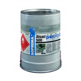Résine polyuréthane pour étanchéité circulable - ALSAN® 500 RAL7032  - 25kg
